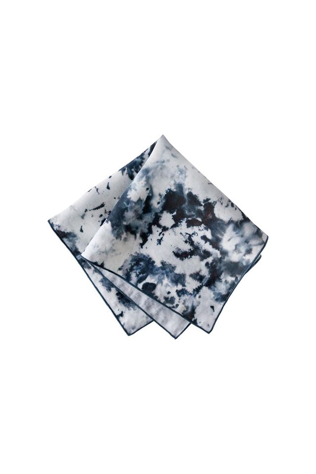 Goldie Home Linen Marble Print Napkins, Set of 4 #1