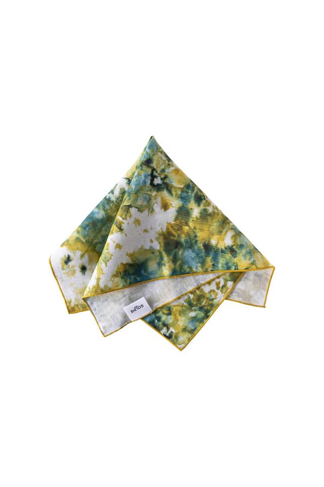 Goldie Home Linen Marble Print Napkins, Set of 4 #1