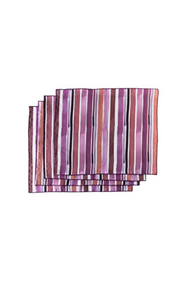 Anthropologie Goldie Home Lisbon Striped Placemats, Set Of 4 In Multi