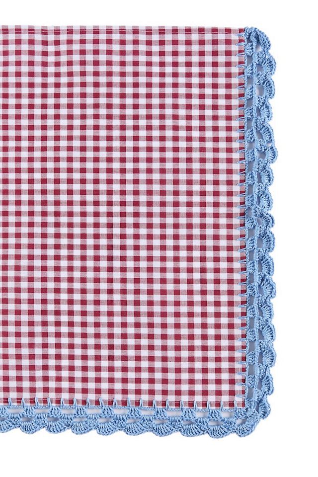 Casa Edel Flores Hand-Crocheted Napkins, Set of 4 #2