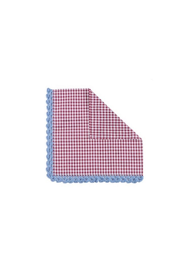 Casa Edel Flores Hand-Crocheted Napkins, Set of 4 #3