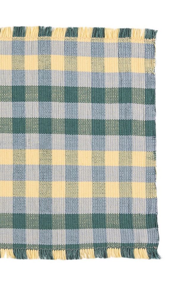 Casa Edel Cuadritos Hand-Loomed Placemats, Set of 2 #2