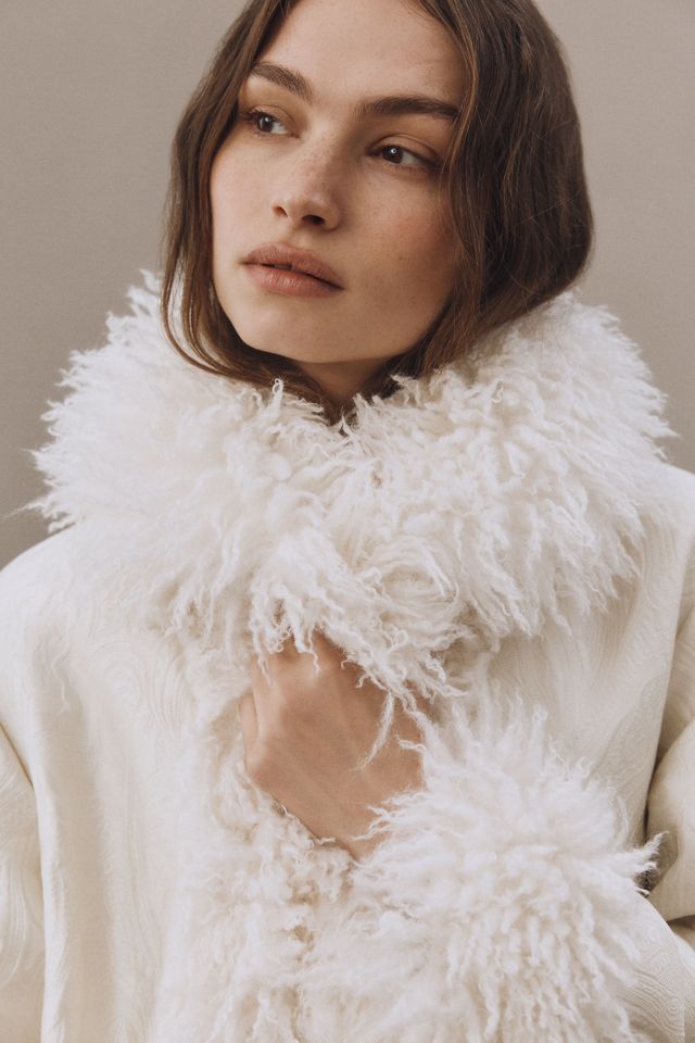 Elliatt Rosa Faux Fur Coat | Anthropologie