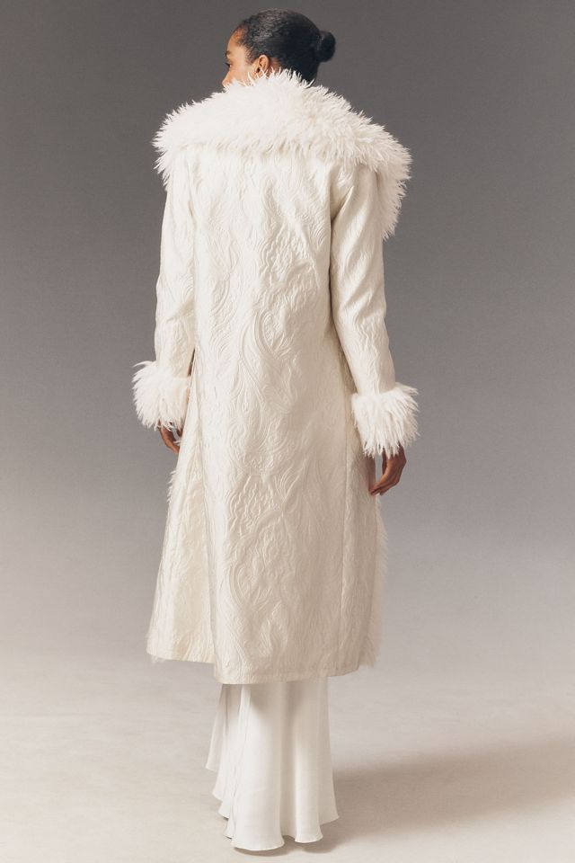 Elliatt Rosa Faux Fur Coat #8