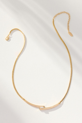 Overlap Tube Necklace par en - By Anthropologie - Modalova