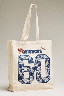 Mitchell & Ness Canvas NFL Team Tote Bag