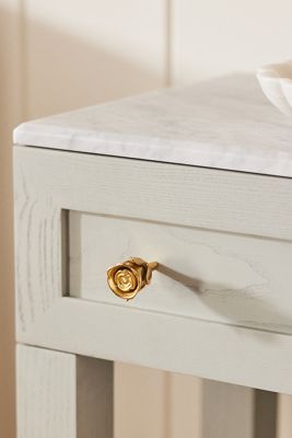 Brass Rose Knob