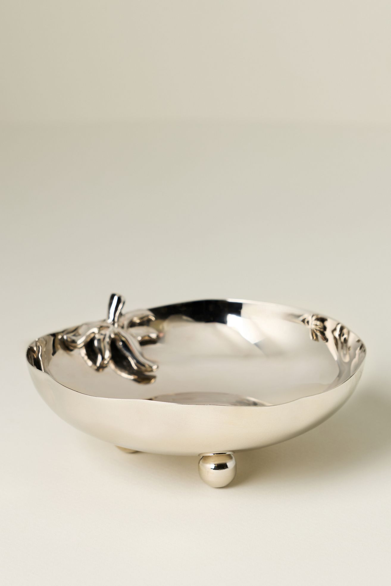 Damson Madder Stoneware Tomato Nut Bowl - Silver, Standard, One Size