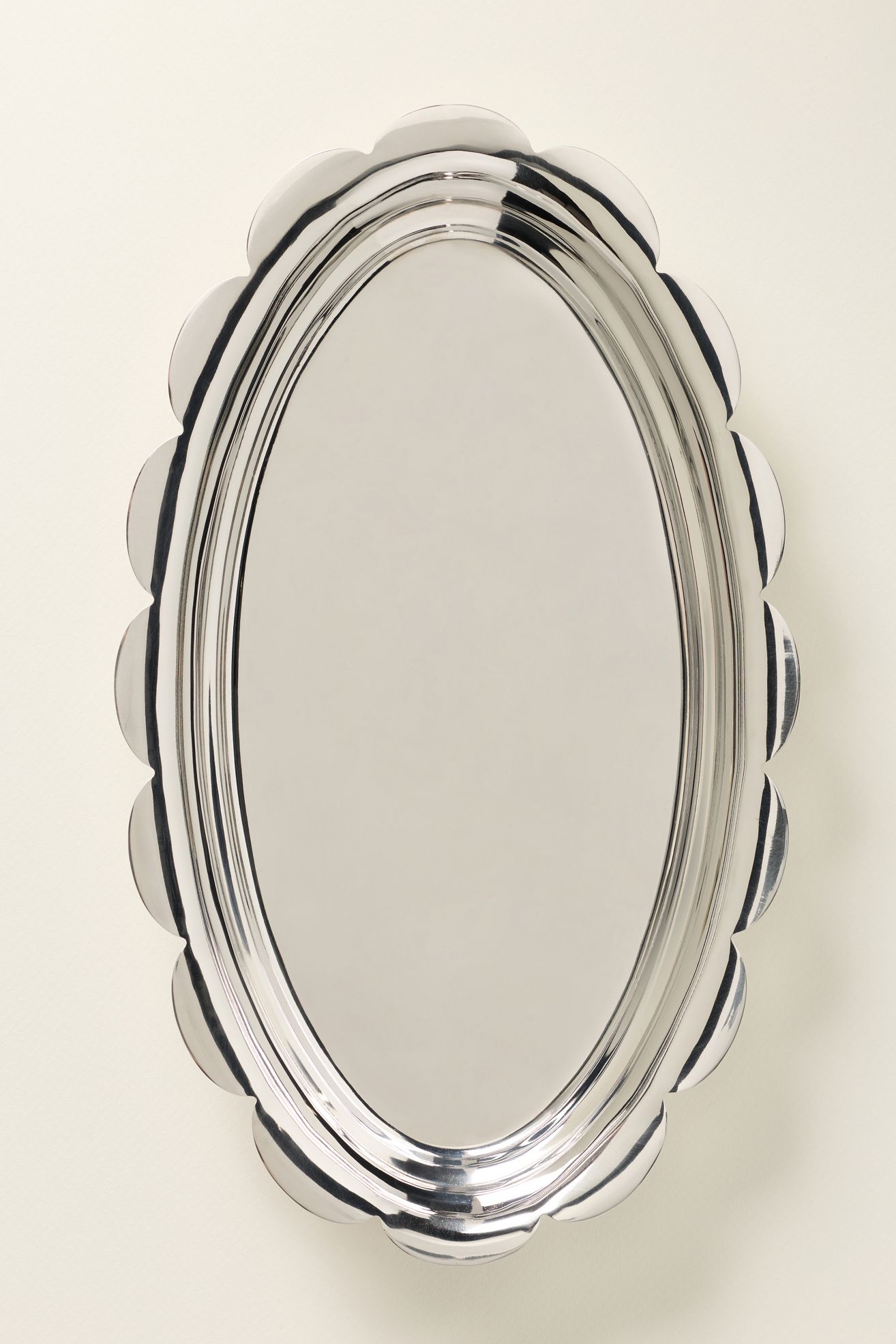 Damson Madder Serving Platter - Silver, One Size