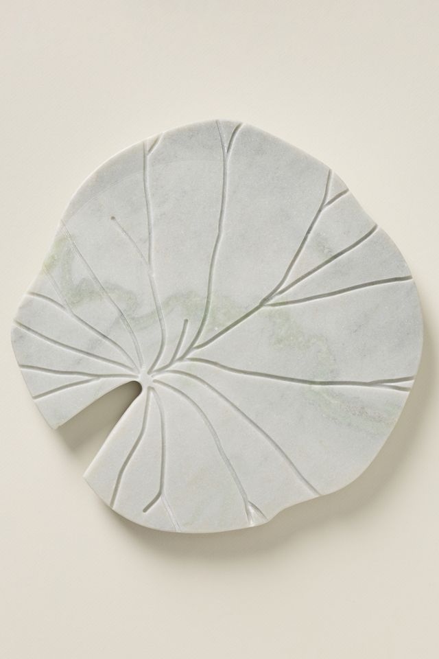 Lily Pad Marble Cheeseboard #1