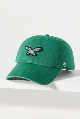47 Brand Nfl Mini Patch Baseball Cap In Green