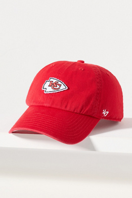 47 Brand Nfl Mini Patch Baseball Cap In Red