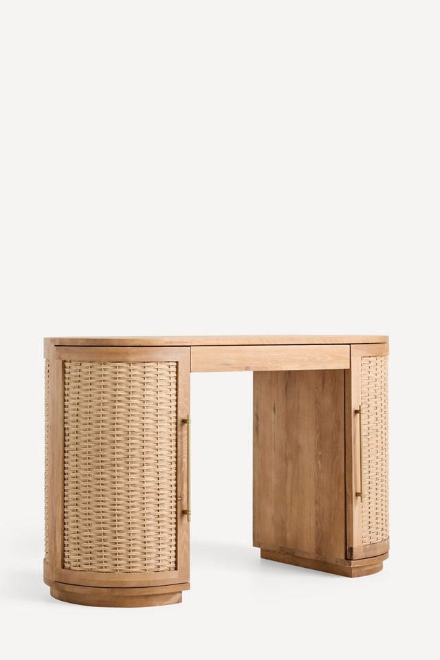 Sienna Oak Wood Executive Desk #2