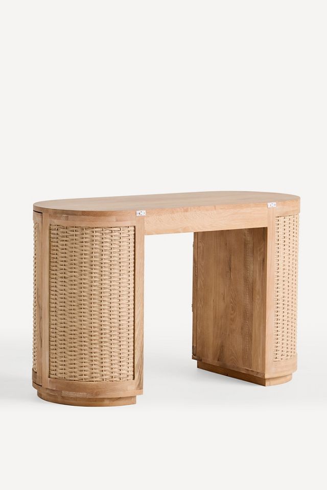 Sienna Oak Wood Executive Desk #6