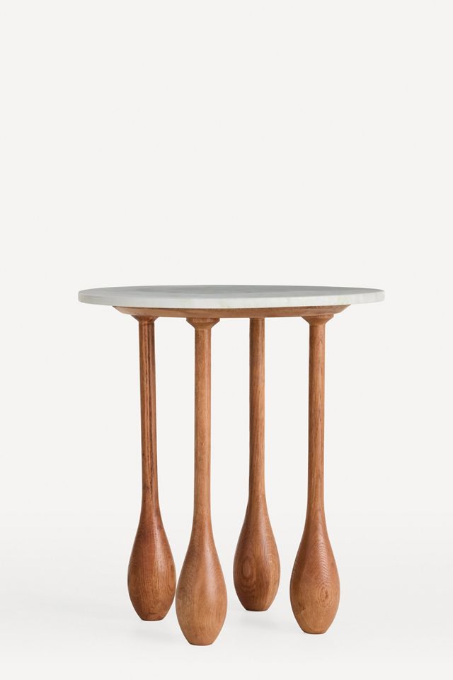 LALA Reimagined Round Marble Side Table #2