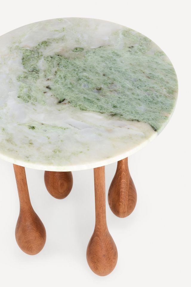 LALA Reimagined Round Marble Side Table #3
