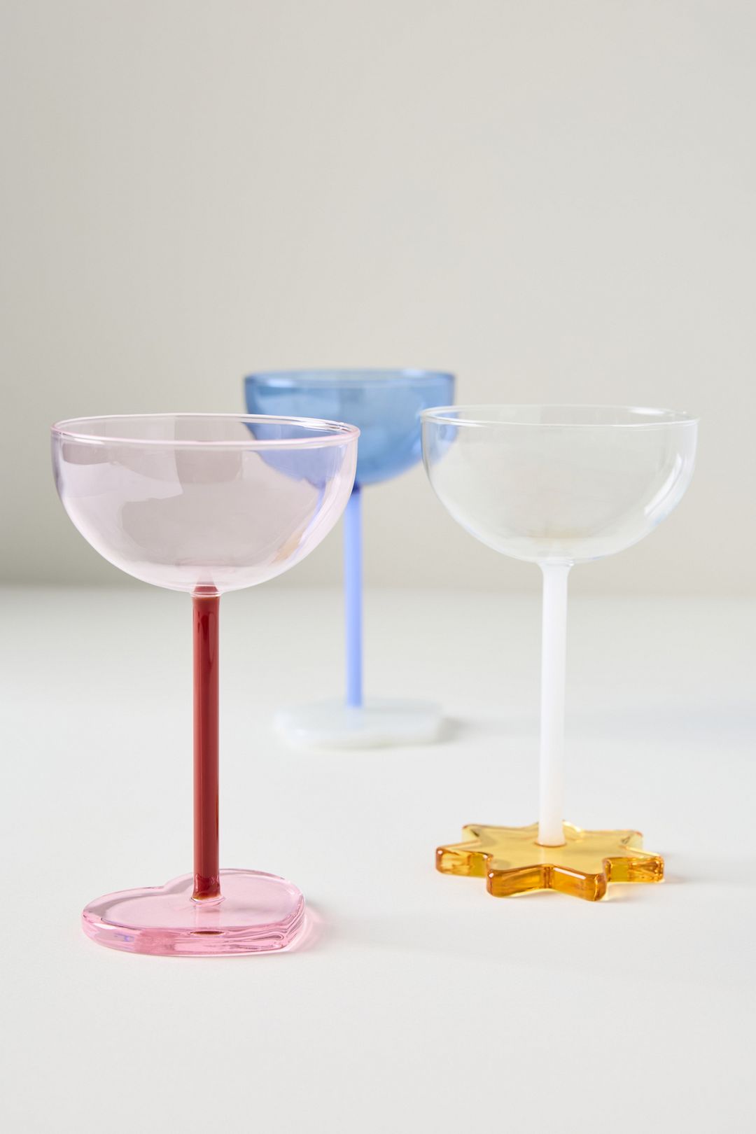 Icon Footed Coupe Glass - Cloud, Standard, One Size