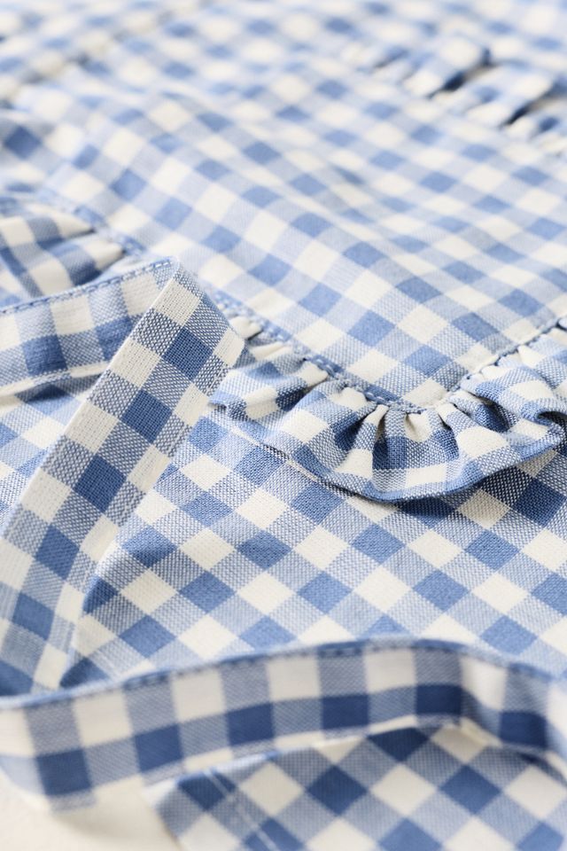 Brynn Gingham Apron #1