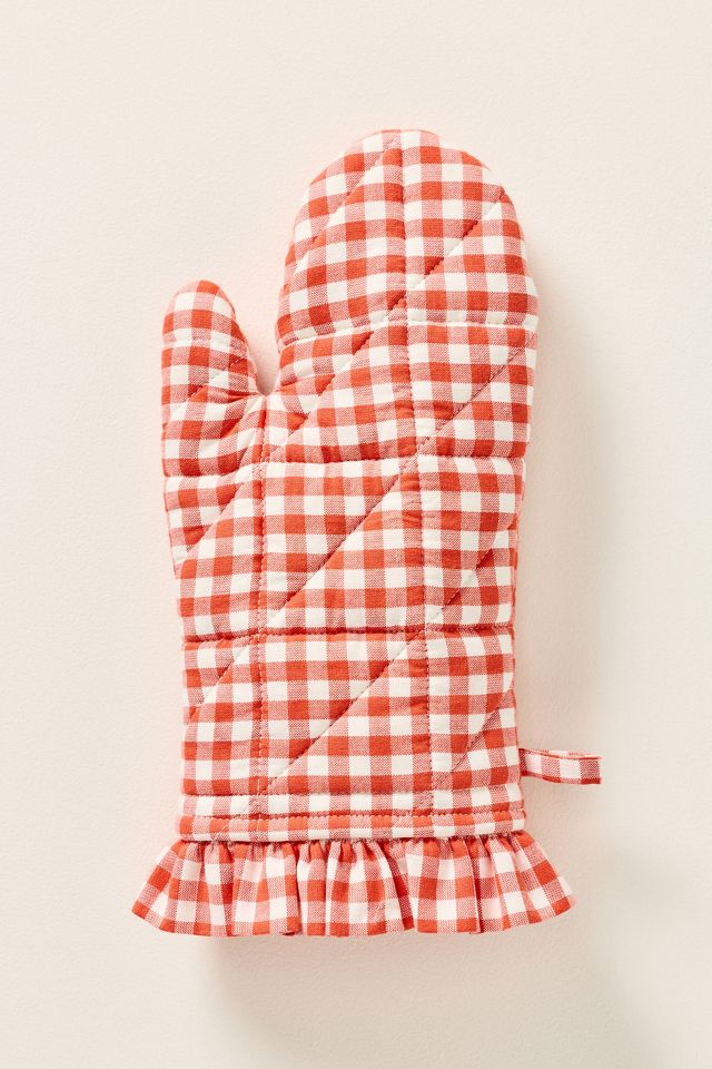 Brynn Gingham Oven Mitt #1