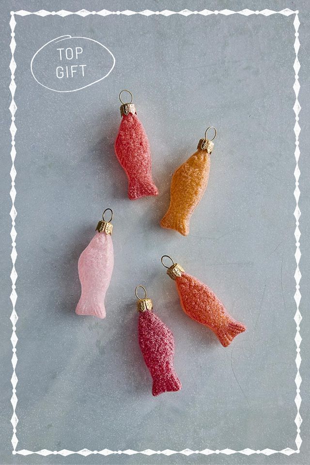 Gummy Fish Ornaments, Set of 5 #5