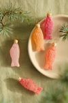 Gummy Fish Ornaments, Set of 5