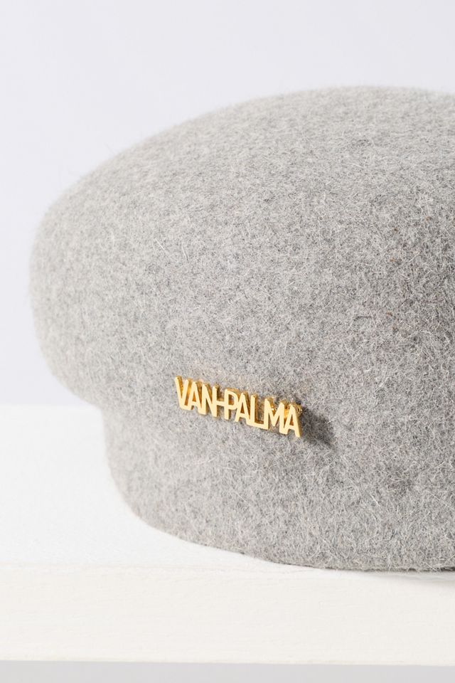 Van Palma Carl Rounded Wool Newsboy Hat #2