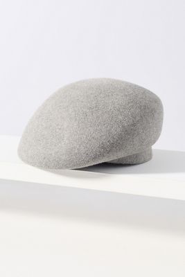 Van Palma Carl Rounded Wool Newsboy Hat