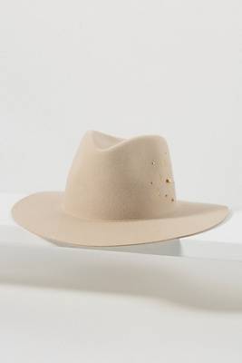 Van Palma Luna Wool Rancher In White