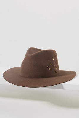 Van Palma Luna Wool Rancher In Brown