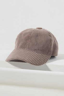 Van Palma Ray Corduroy Baseball Cap In Brown