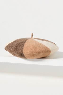 Van Palma Eliot Trio Wool Beret In Multi