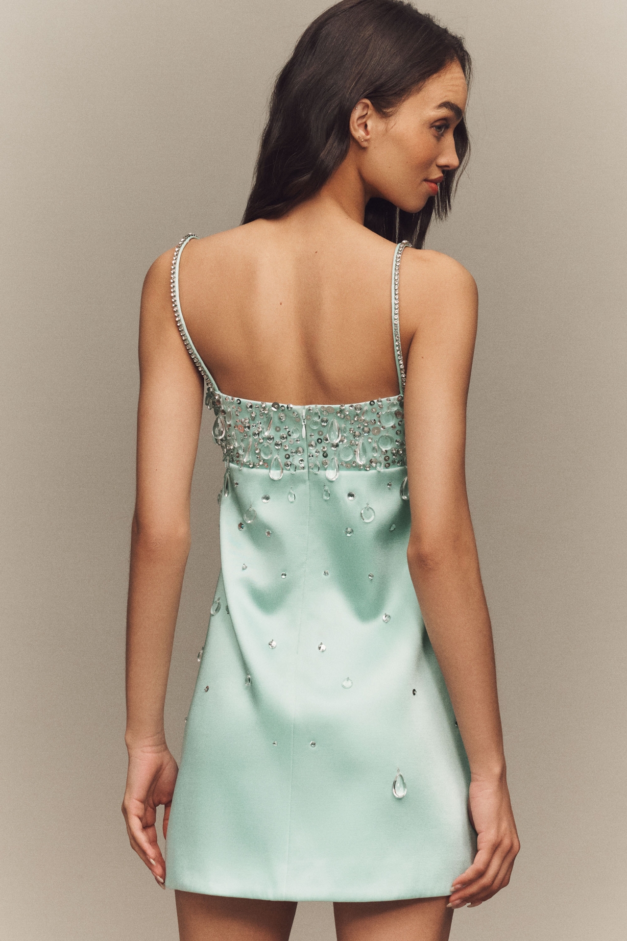 Retrofete Lorelai Embellished Mini Dress