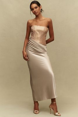 chinese dress ladies Mesh Sleeveless Maxi Dress | Ann Alder main image 1