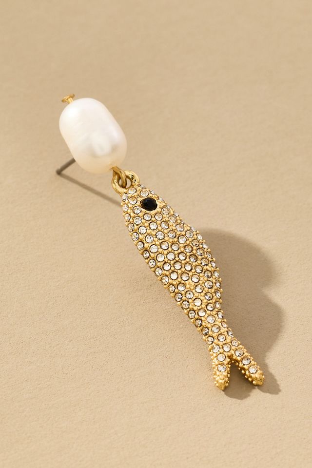 Clare V. Bonne Chance Earrings #1