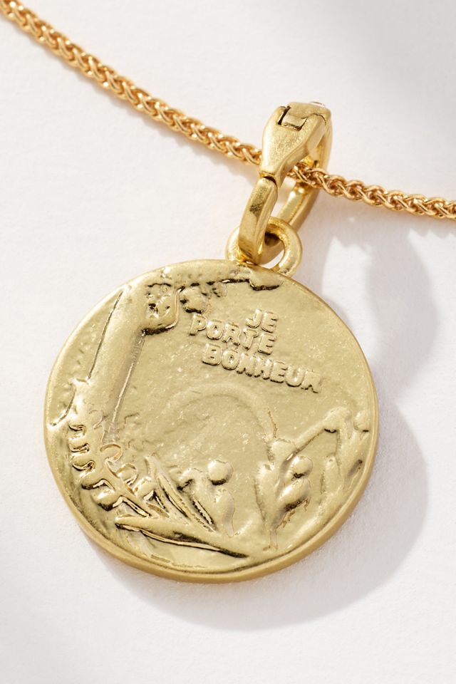Clare V. Bonheur Coin Charm #1