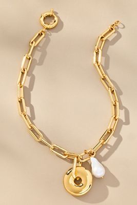 Timeless Pearly Baroque Pearl Necklace