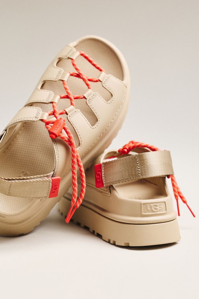 UGG® GoldenGlow Toggle Sandals | Anthropologie