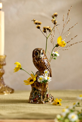 Quail Ceramics Tawny Owl Vase - Thumbnail 3