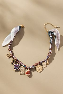 Beaded Monogram Charm