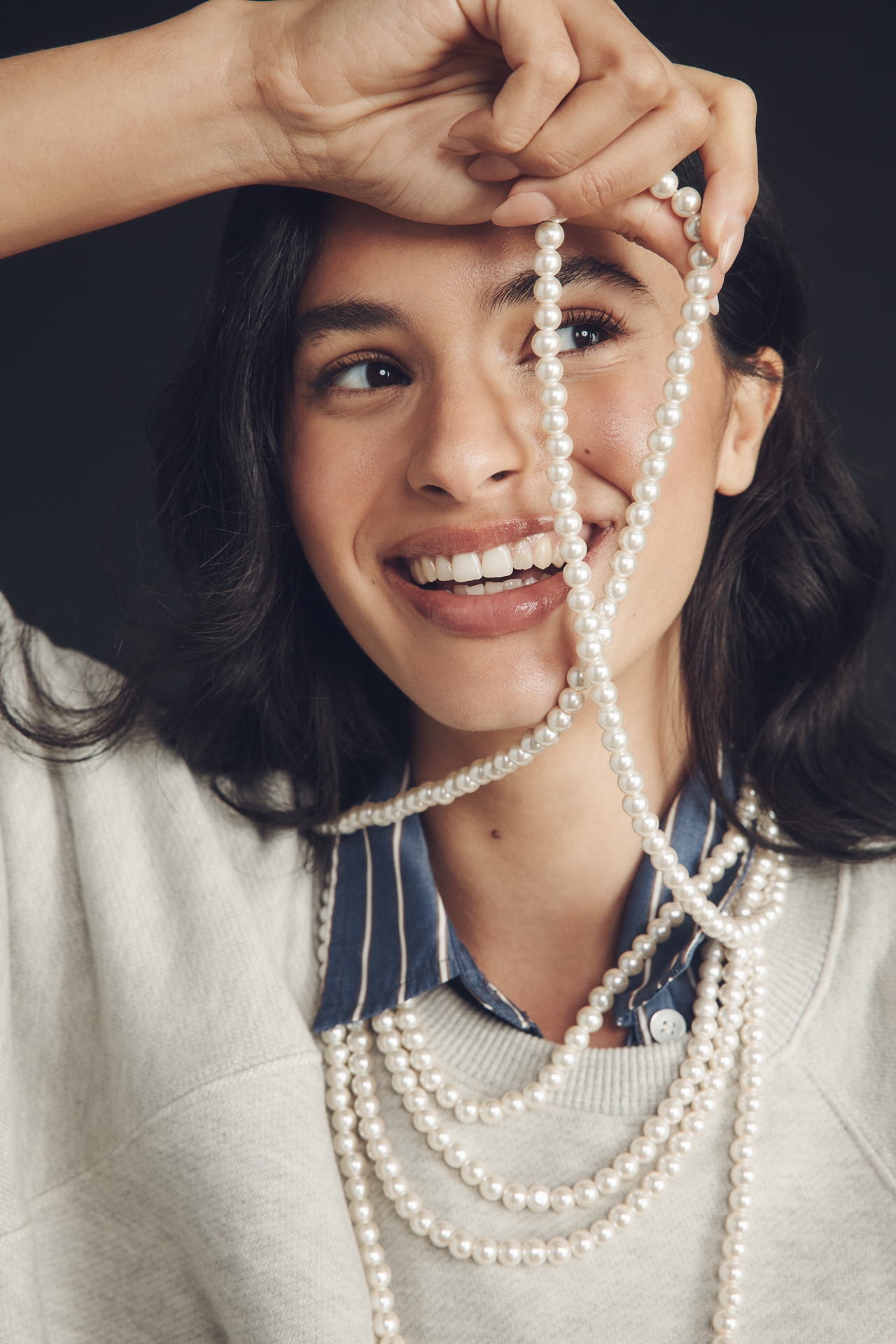 Layered Pearl Necklace