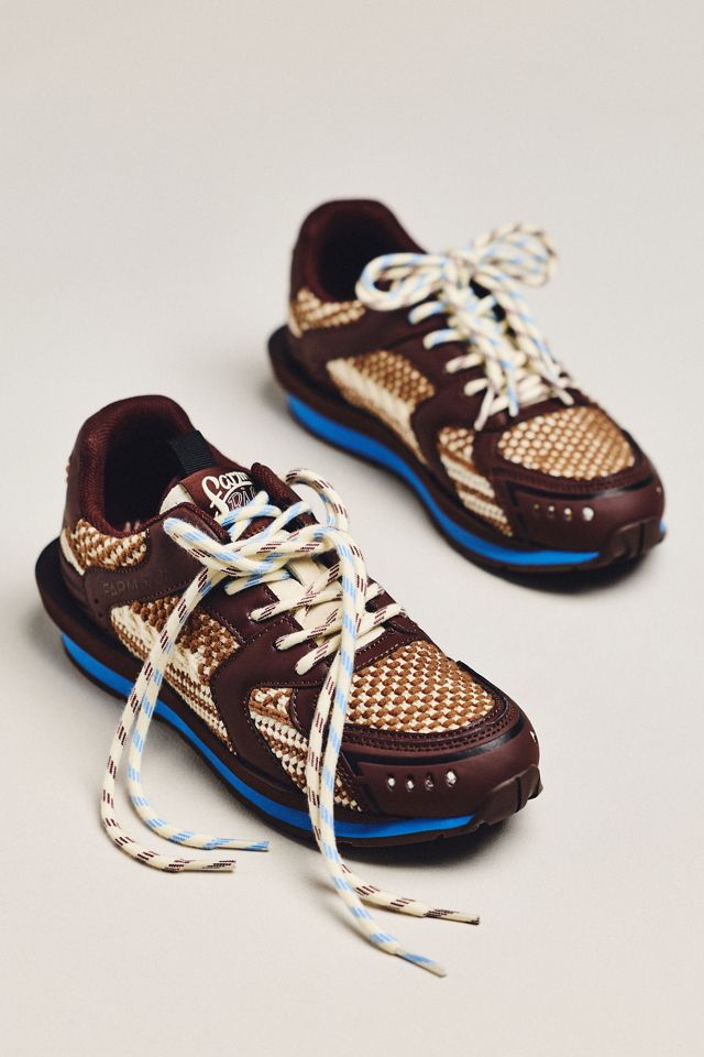 Farm Rio Mixed Raffia Sneakers #1
