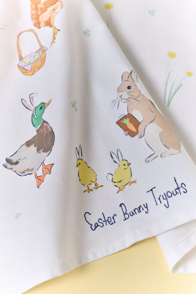 Paño de Cocina de Pruebas del Conejito de Pascua #2