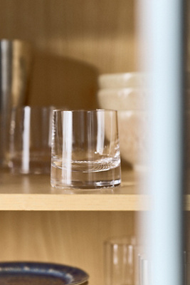 Nude Alba Whiskey Glasses, Set Of 2 In Transparent
