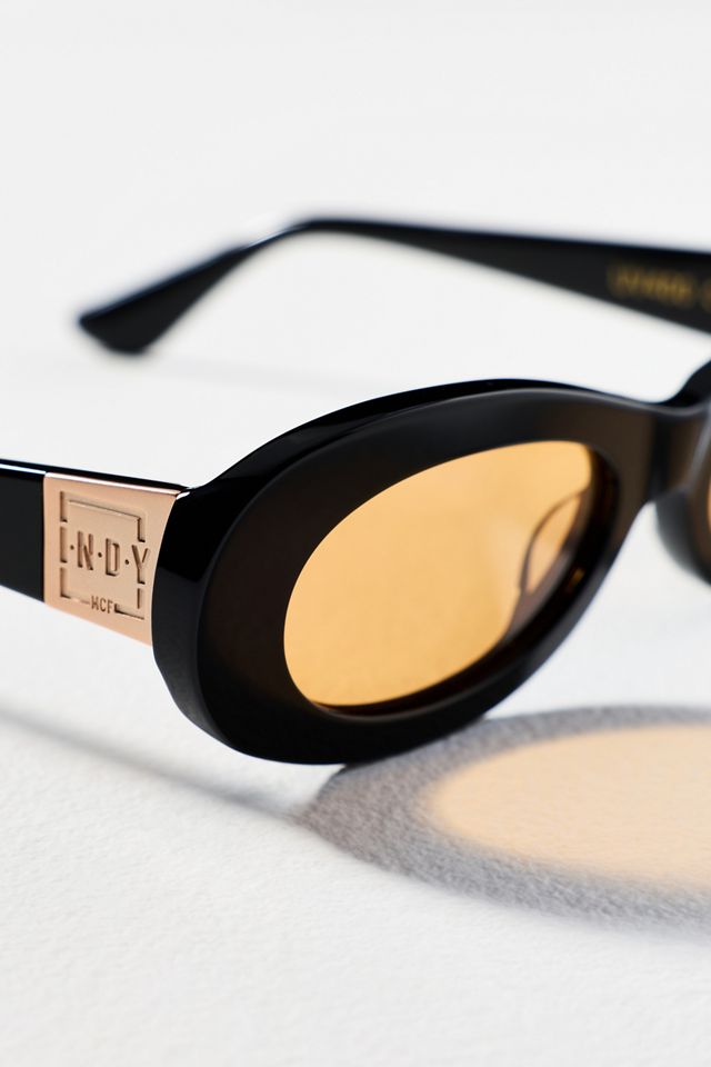 INDY Oval Soho Amber Sunglasses #2