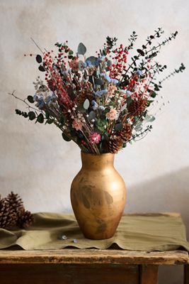 Frosty Holiday Dried Bouquet