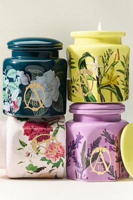 Apothecary 18 Fresh Lavender Balsam Ceramic Candle