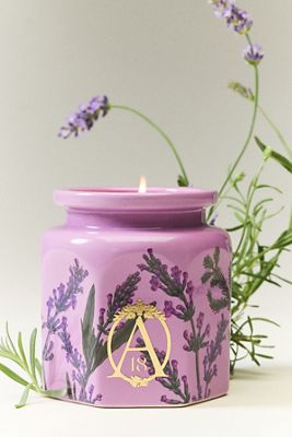 Apothecary 18 Floral Sol Tobac Ceramic Jar Candle | AnthroHome