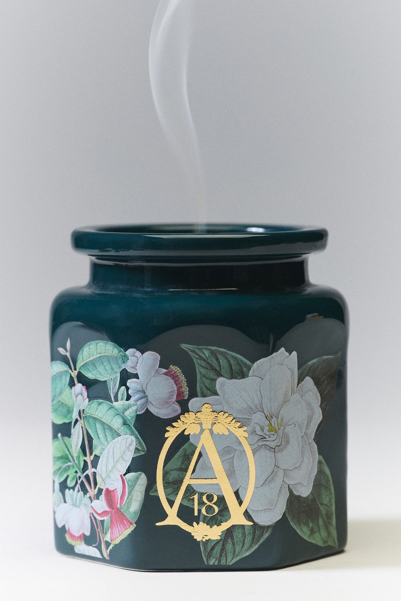 Apothecary 18 Floral Night Gardenia Ceramic Candle - Night Gardenia, M