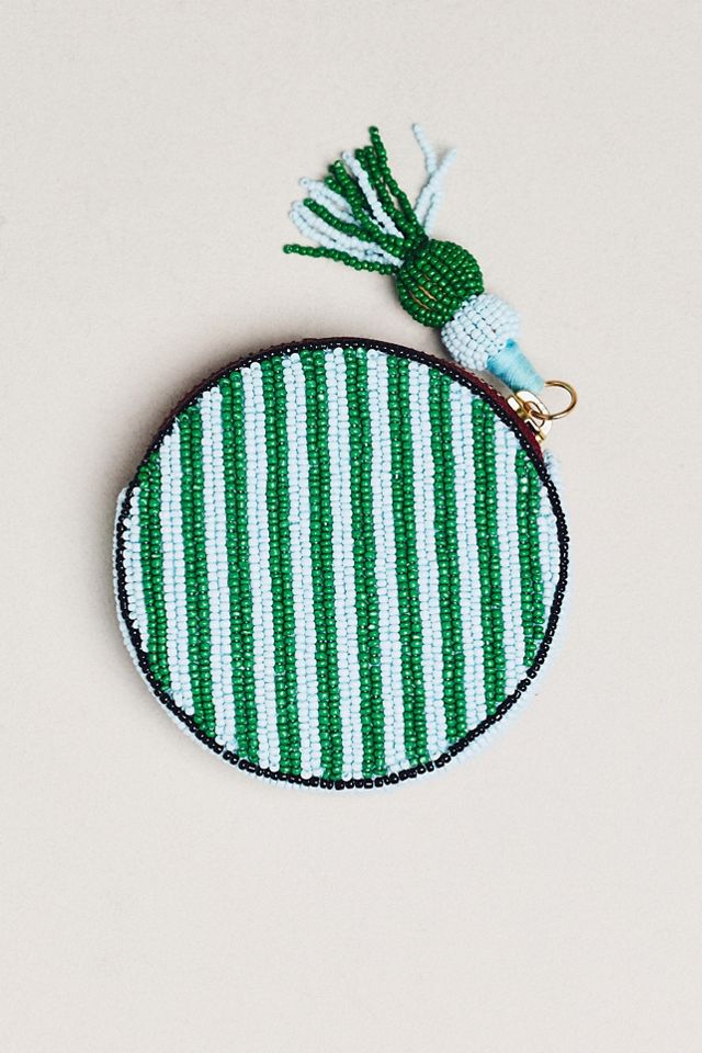 Nephthys Illustrated Beaded Round Coin Purse #2