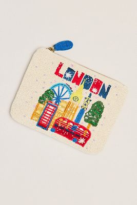 Daniella Manini Beaded City Pouch